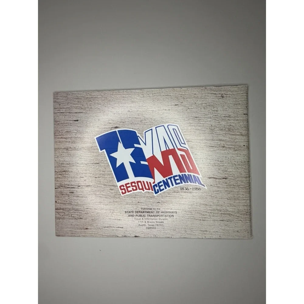 Texas Sesquicentennial Commemorative Booklet 1986 The Friendship State - Picture 2 of 3